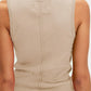 Solid V-Neck Tank - DAVERRI FASHIONS