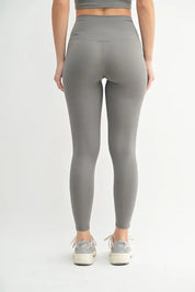 MONO B Venice Cloud Light Contour High-Waisted Leggings | Daverri Fashions