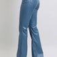 Judy Blue Full Size High Waist Tummy Control Faux Leather Bootcut Pants Plus Size