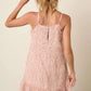 Mittoshop Feather Ruffle Hem Mini Cami Dress - DAVERRI FASHIONS