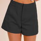 BiBi Black Bandless Tailored Shorts BLACK Shorts