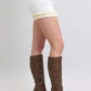 Judy Blue High Waist Shearling Cuff Denim Shorts