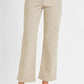 RISEN Full Size Tummy Control Mid Rise Ankle Straight Jeans Plus Size