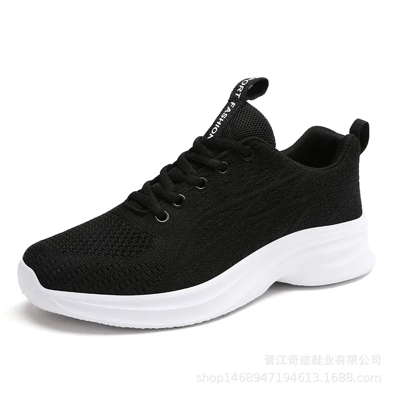 Breathable Mesh Lace Up Athletic | Sneakers Daverri Fashions
