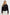 RISEN Full Size Irregular Fray Hem Button Up Denim Jacket Plus Size Black 3XL