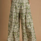 Umgee Bohemian Print Pants with Pockets - DAVERRI FASHIONS