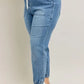 Judy Blue Full Size High Waist Denim Jogger - DAVERRI FASHIONS