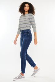 Kancan High Rise Slim Straight Jeans | Jeans Daverri Fashions