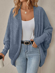 Cozy Oversized Open Front Knit Cardigan | Cardigans Daverri Fashions
