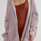 Zip-Up Long Sleeve Jacket - DAVERRI FASHIONS