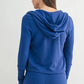 MONO B Ribbed Long Sleeve Hoodie