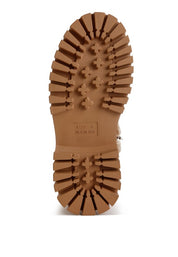 Lapland Fur Detail Calf Length Boots | Boots Daverri Fashions
