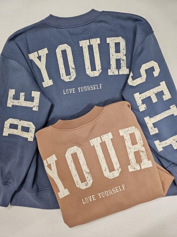 Be Yourself Plus Size Sweatshirt Sweatshirts