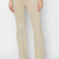 RISEN Full Size High Rise Side Slit Cargo Bootcut Jeans Stone Jeans