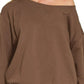 Zenana Fleece Boat Neck Sweatshirt and Shorts Set Outfit Sets