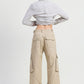 CARGO PANTS WITH POCKET DETAIL
