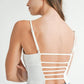 MABLE Strappy Back Cropped Cami - DAVERRI FASHIONS