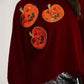 Halloween Pumpkin Round Neck Sweatshirt - DAVERRI FASHIONS