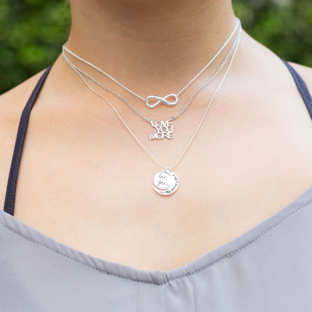 16"+1"+1" "Infinite Love" Infinity Necklace Necklaces