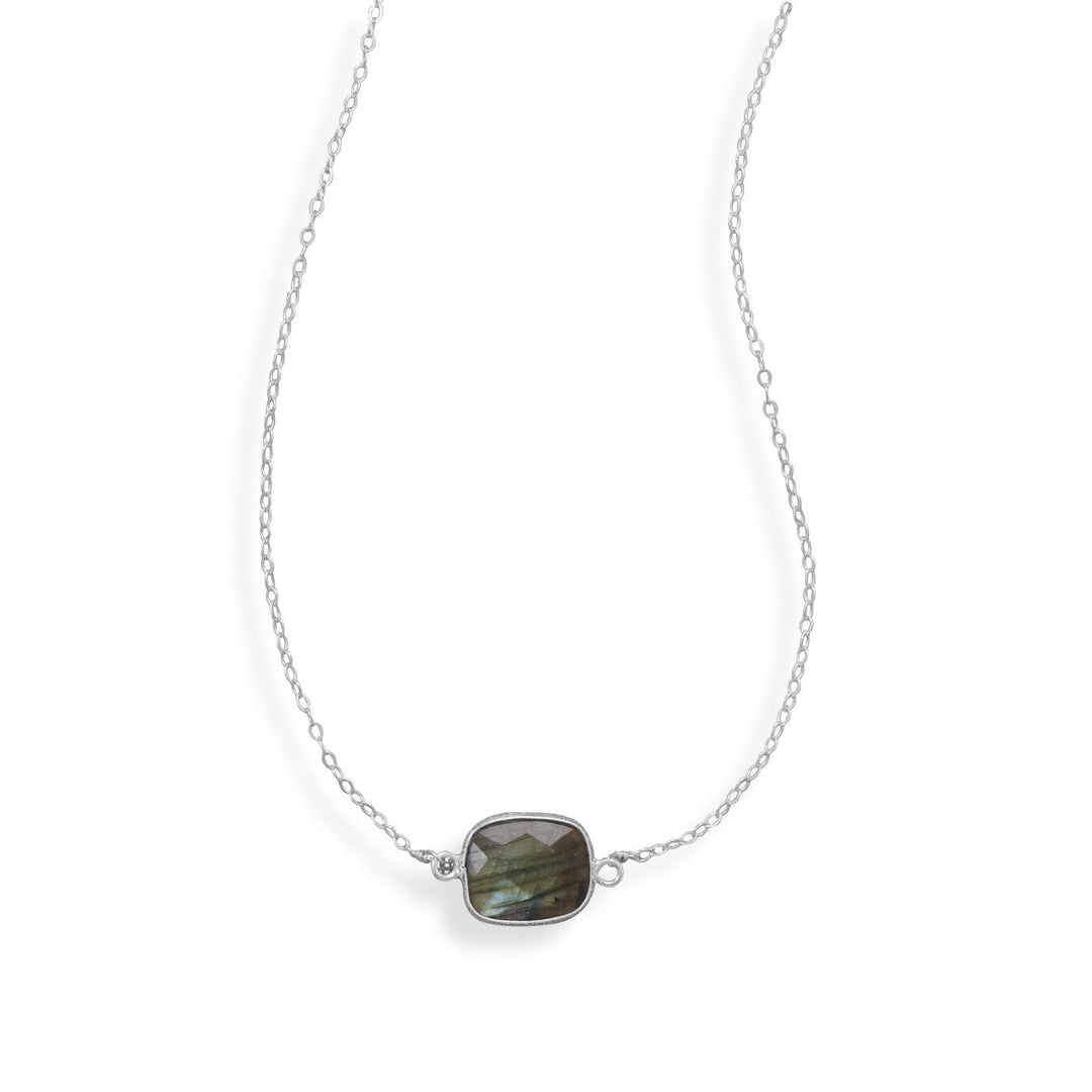 16"+2" Labradorite Necklace Default Title Necklaces