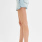 RISEN Full Size High Rise Button Down Skorts Plus Size Denim Skirts