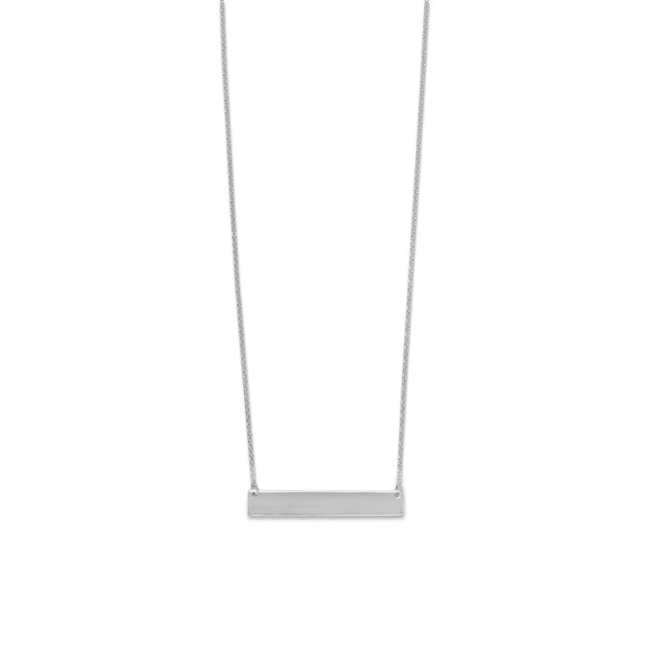 Engravable Bar Necklace Default Title Necklaces