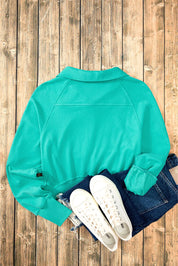 Half Zip Long Sleeve Sweatshirt | Sweatshirts Daverri Fashions