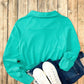Daverri Fashions Half Zip Long Sleeve Sweatshirt - DAVERRI FASHIONS