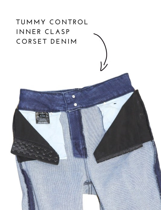 Artemis Vintage Colle High Rise Crop Flare Jeans | Jeans Daverri Fashions