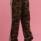 BiBi Side Lines Camouflage Track Pants - DAVERRI FASHIONS