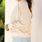 Flower Patch Drop Shoulder Sweatshirt - DAVERRI FASHIONS