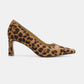 Beast Fashion Faux Suede Leopard Point Toe Pumps PUMPS