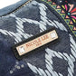 Bosque De Amor Denim Boston Bag - DAVERRI FASHIONS