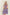 ADORA Layered Ruffled Cap Sleeve Mesh Dress Mauve S