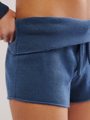 Tied Casual Shorts | Shorts Daverri Fashions