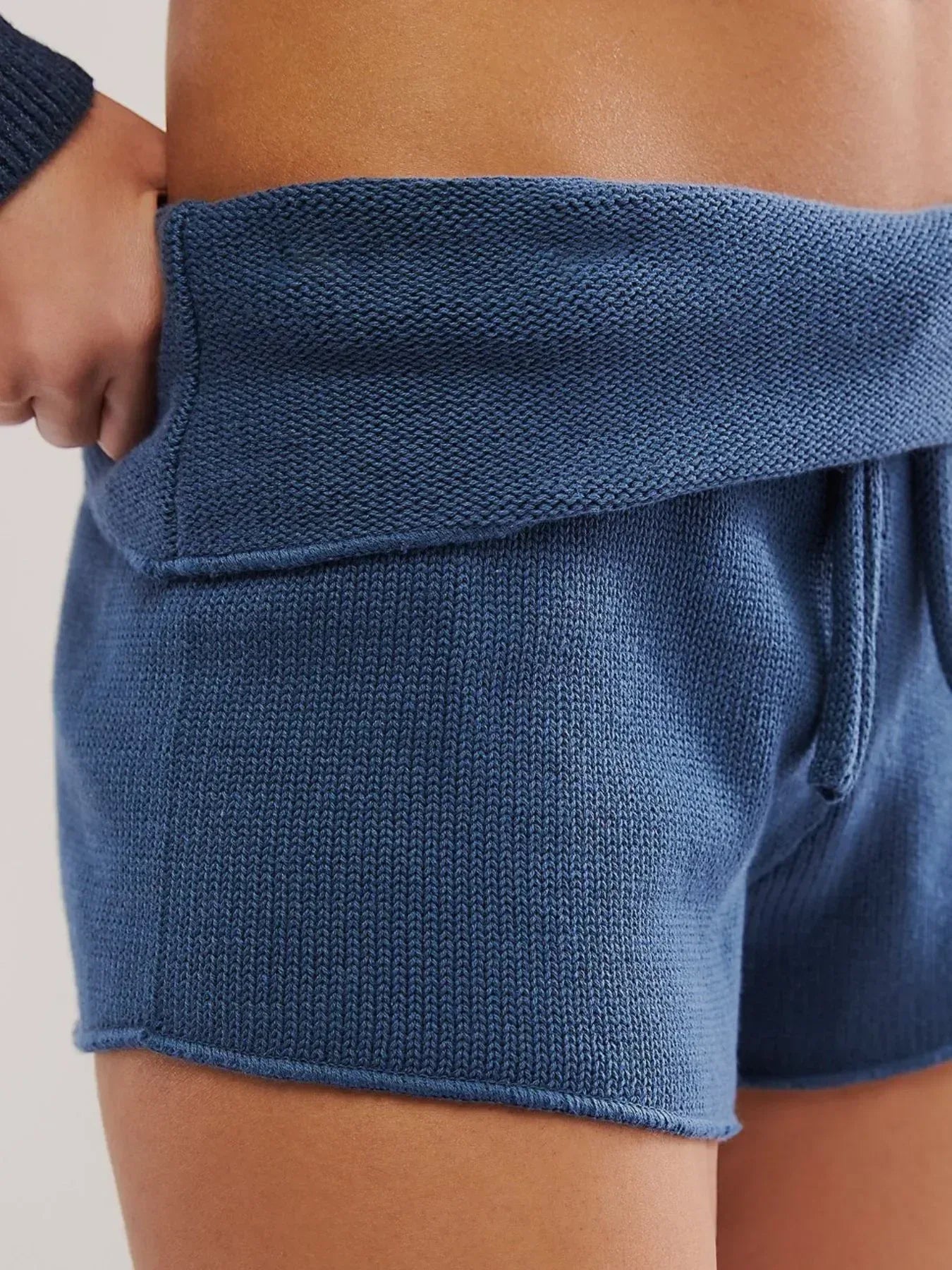 Tied Casual Shorts - DAVERRI FASHIONS