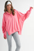 Tamika Henley Sweatshirt FLAMINGO S