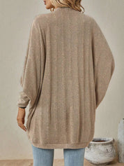 Cozy Oversized Open Front Knit Cardigan | Cardigans Daverri Fashions