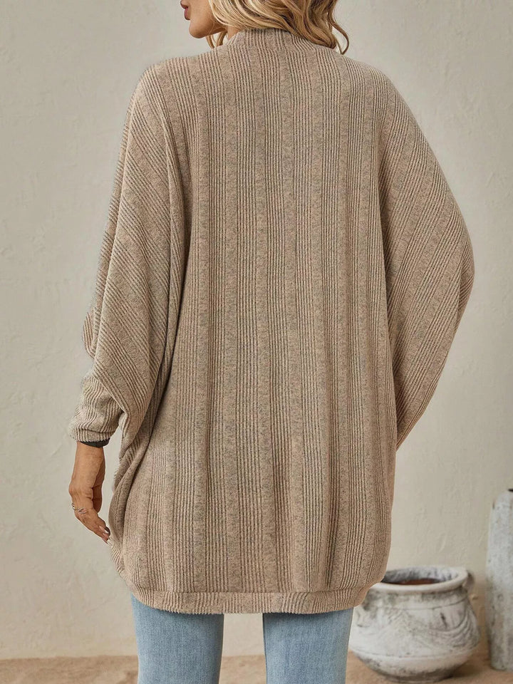 Cozy Oversized Open Front Knit Cardigan | Cardigans Daverri Fashions