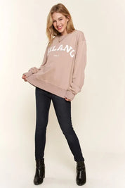 And The Why Washed Milano Pullover Sweatshirt | Sweatshirts Daverri Fashions