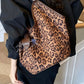 Leopard Print Large Tote Bag - DAVERRI FASHIONS