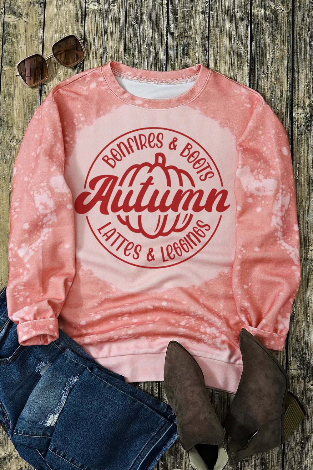 Letter Graphic Long Sleeve Sweatshirt | Sweatshirts Daverri Fashions