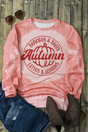 Letter Graphic Long Sleeve Sweatshirt | Sweatshirts Daverri Fashions