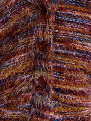 Daverri Fashions Textured Knit Button-Down Cardigan - DAVERRI FASHIONS