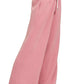 Zenana Scuba Drawstring Pants Lt Rose - DAVERRI FASHIONS