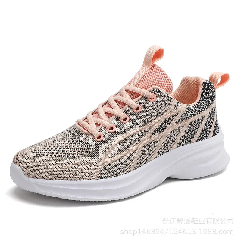 Breathable Mesh Lace Up Athletic | Sneakers Daverri Fashions