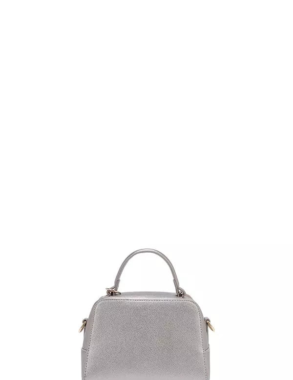 Vegan Geometric Pattern Structured Handbag | Handbags Daverri Fashions