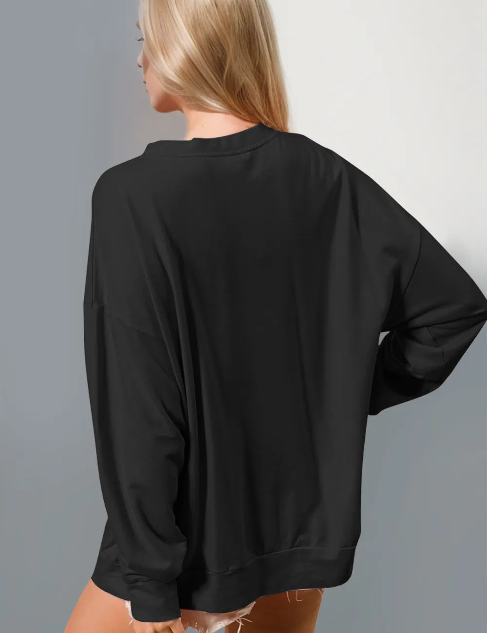 Double Take Sequin Nutcracker Round Neck Long Sleeve Sweatshirt | Sweatshirts Daverri Fashions