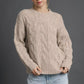 Umgee Cable Knit Cozy Sweater - DAVERRI FASHIONS