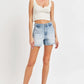 Risen Full Size High Rise Denim Shorts - DAVERRI FASHIONS